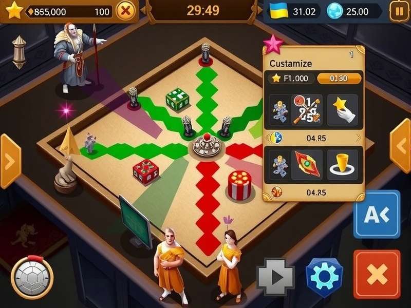 Ludo Legend Master customization options